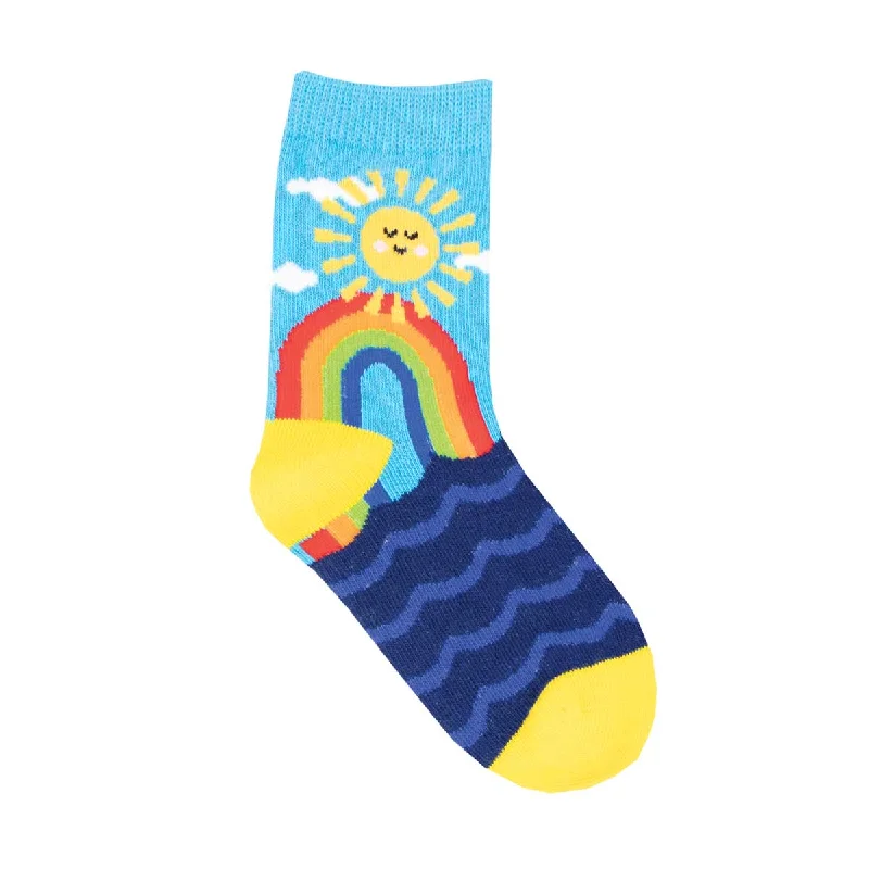 sock collections casual -  Sunshine And Rainbows - Cotton Crew