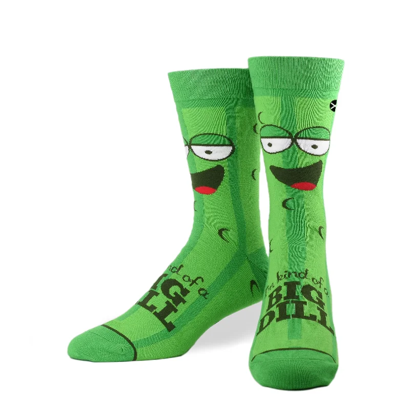 sock selection summer -  Kind Of A Big Dill Men's Crew Socks