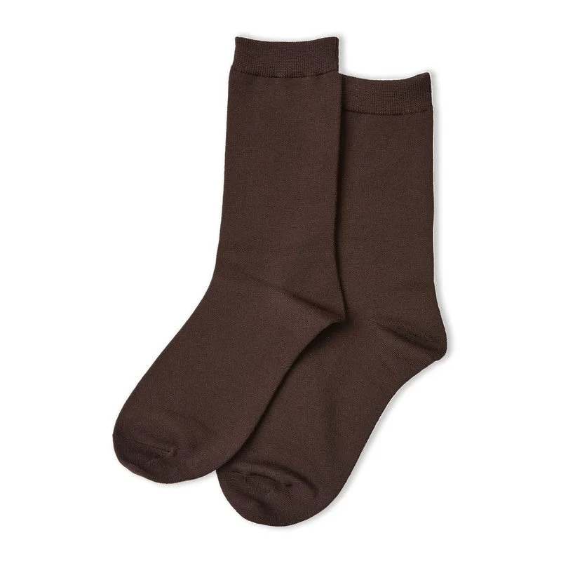 sock sales summer -  Luxury Socks in Chocolate