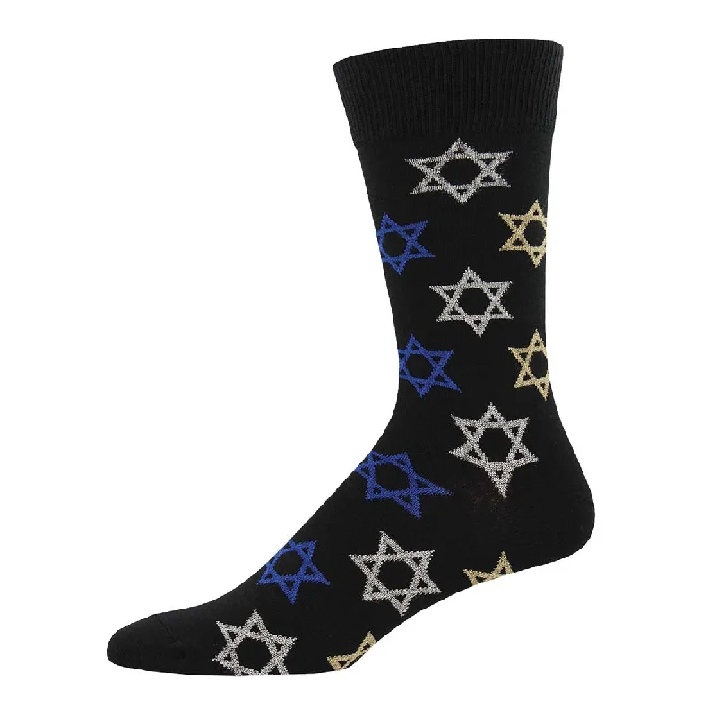 sock comfort sports -  Star Of David - Cotton Crew