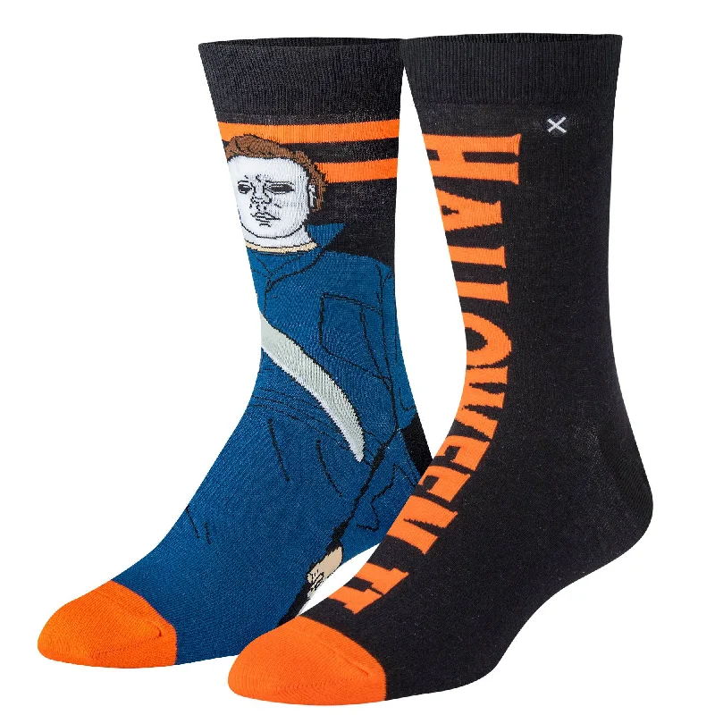 sock benefits summer -  Michael Myers Men's Crew Socks