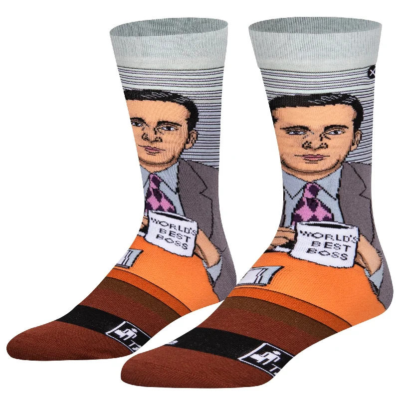 sock discounts eco -  Michael Scott 360 Men's Crew Socks