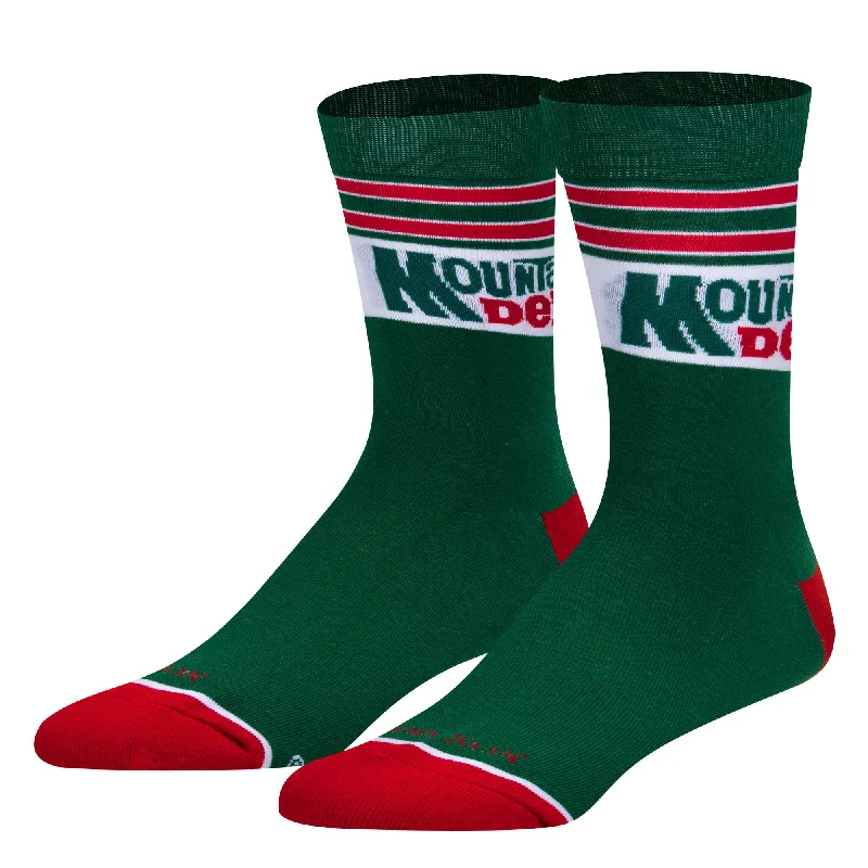 sock deals casual -  Mountain Dew Retro Men's Crew Socks