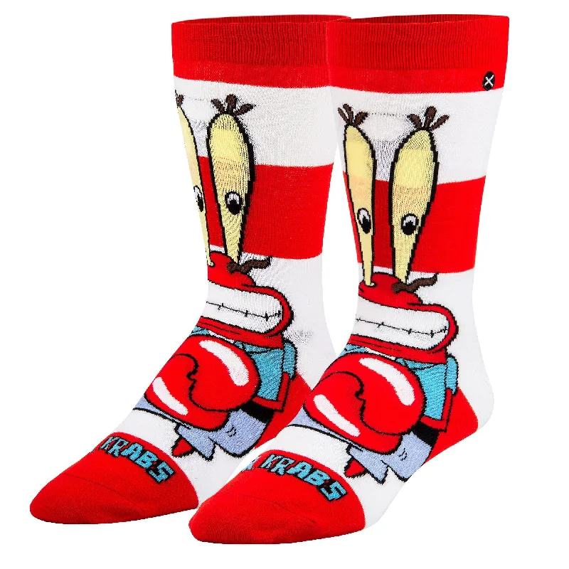 sock stock winter -  Mr Krabs Men's Crew Socks