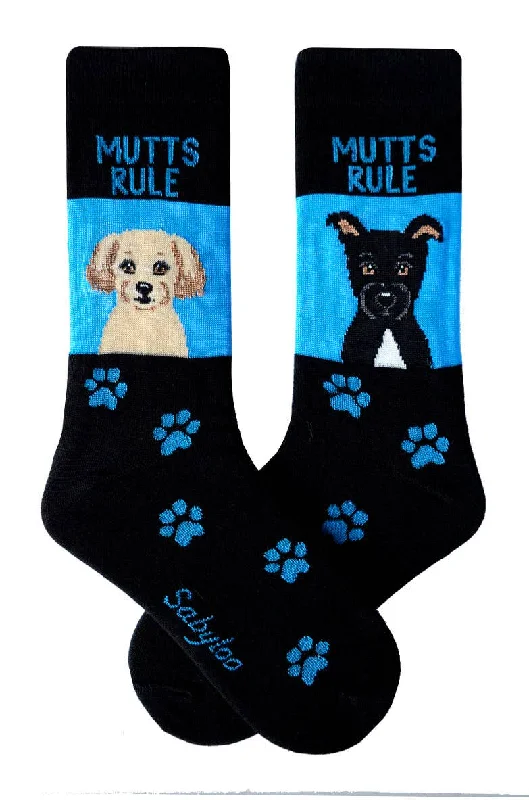 sock pairs formal -  Sabyloo/Mutts Rule Dog Socks