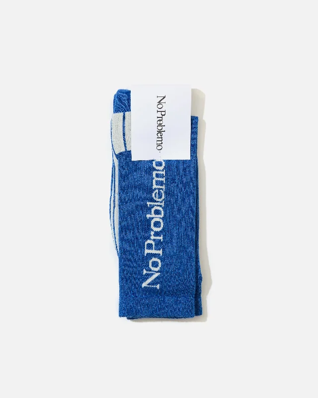 sock offers winter -  No Problemo Socks - Blue