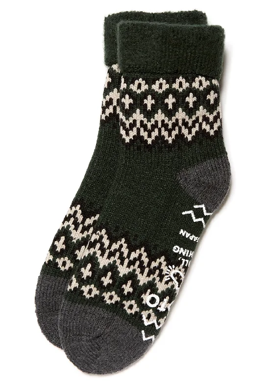 sock prices sports -  ROTOTO Comfy Room Nordic Socks - Dark Green