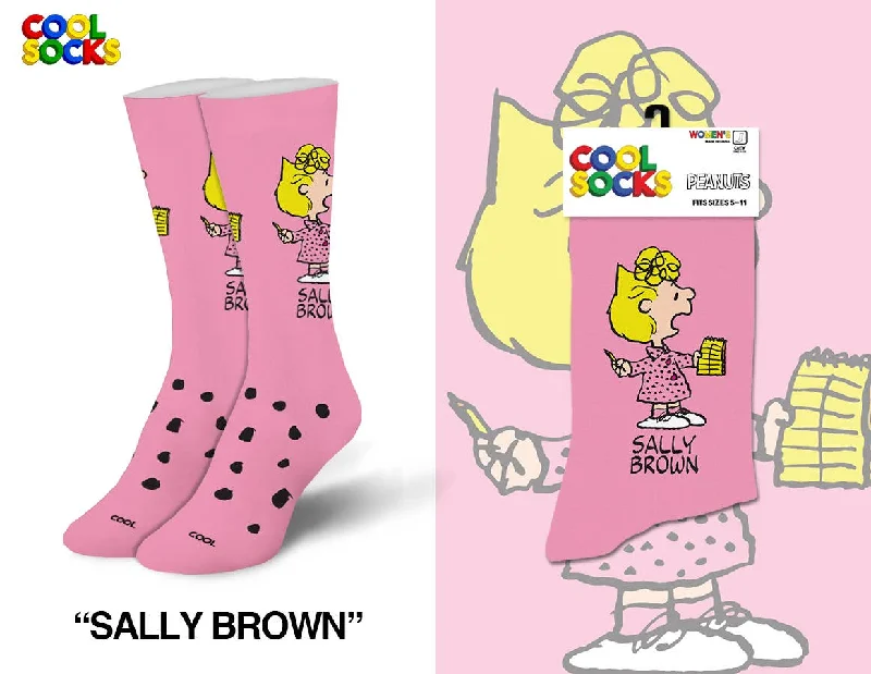 sock ratings casual -  Sally Brown - Womens Crew Folded