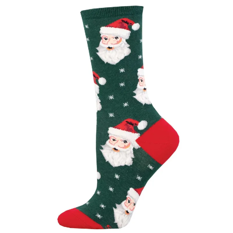 sock materials formal -  Santa - Cotton Crew