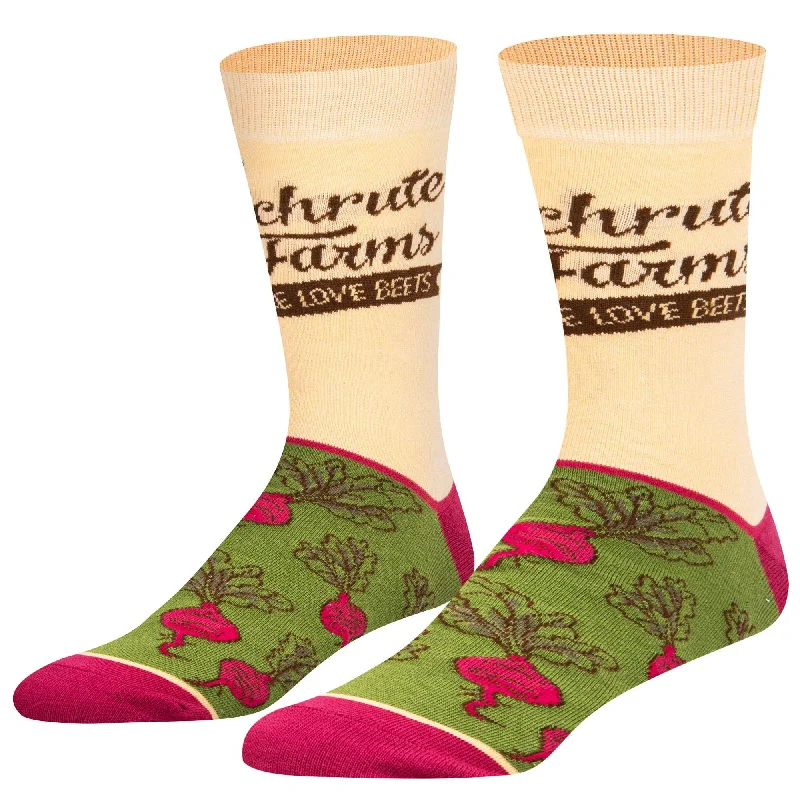 sock discounts winter -  Schrute Farms Men's Crew Socks