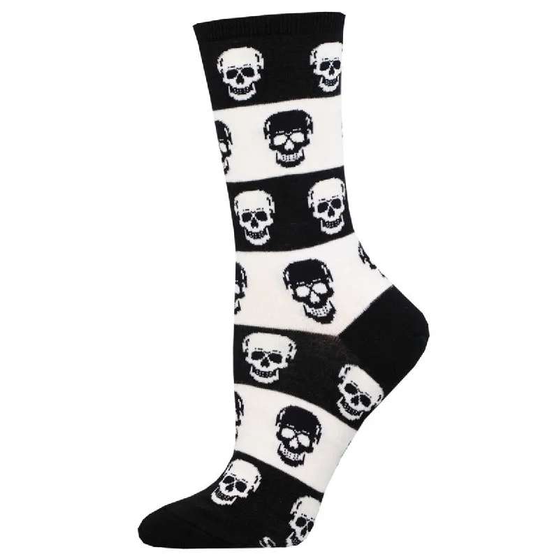 sock warranty casual -  Skull - Cotton Crew