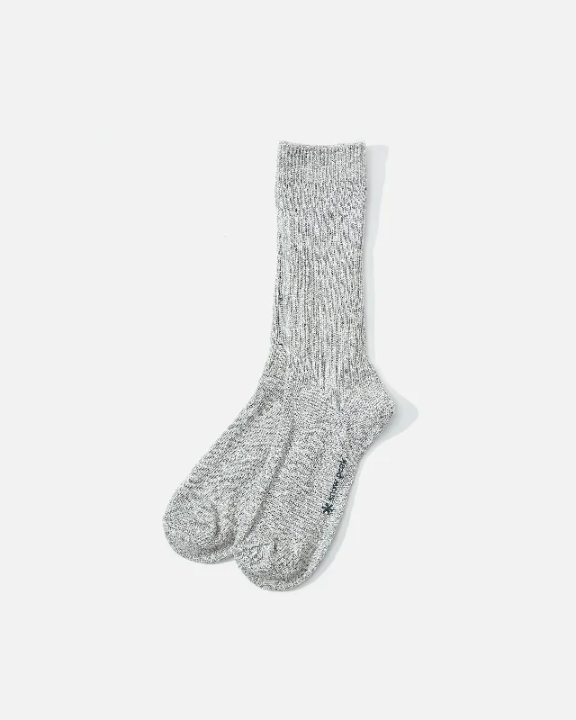 sock benefits winter -  Recycled Cotton Socks - Medium Grey