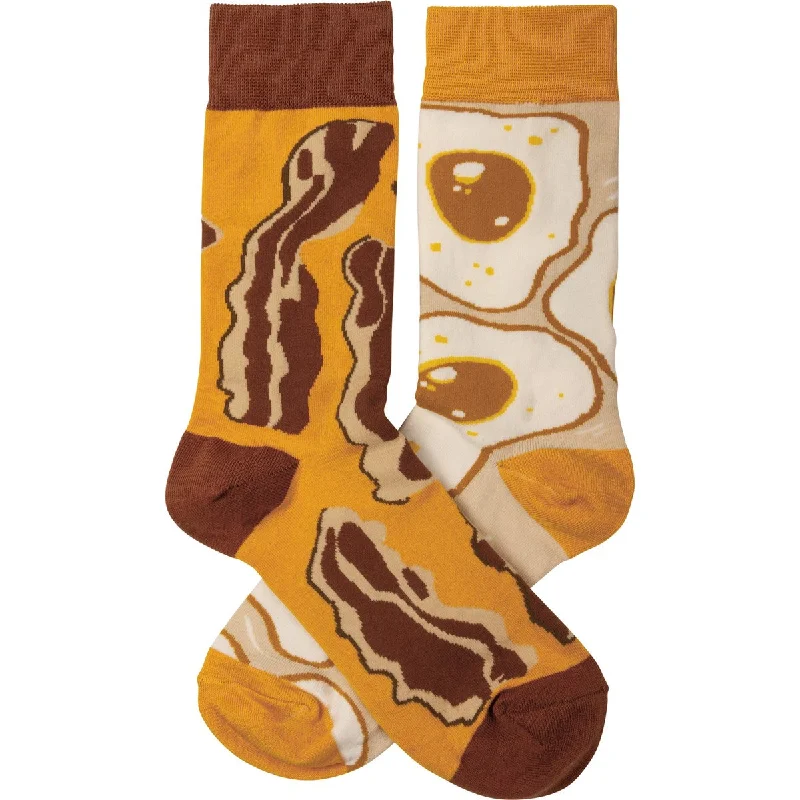 sock features casual -  Socks - Bacon & Eggs