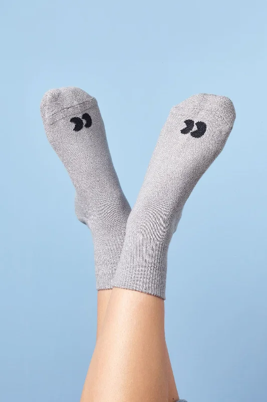 sock offers winter -  Sports Cotton Sock Ankle 3 Pack - Grey