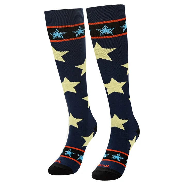 sock sizes formal -  Stars & Stripes Compression Socks