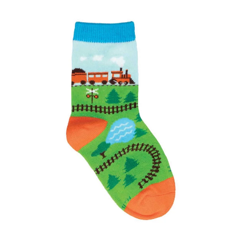 sock variety sports -  Train Tracks - Cotton Crew