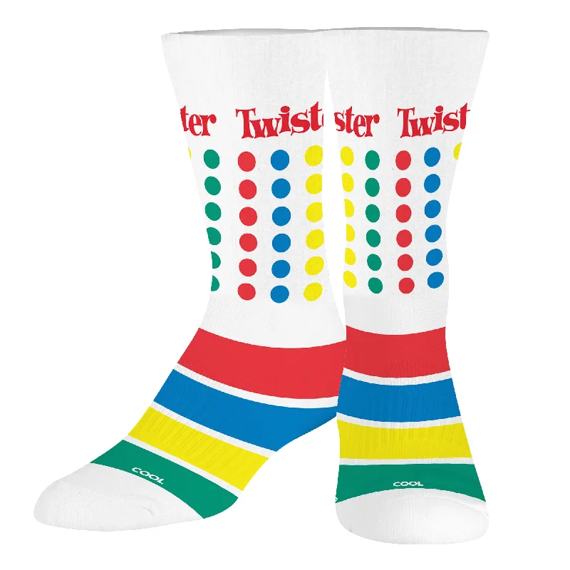 sock codes summer -  Twister Colors Men's Crew Socks