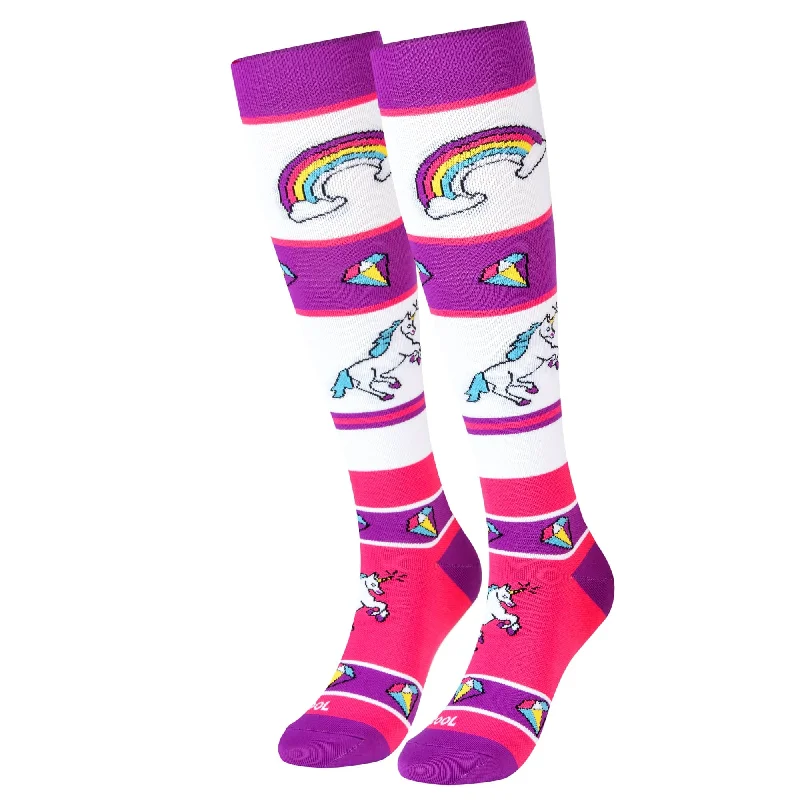 sock washing sports -  Unicorns Compression Socks