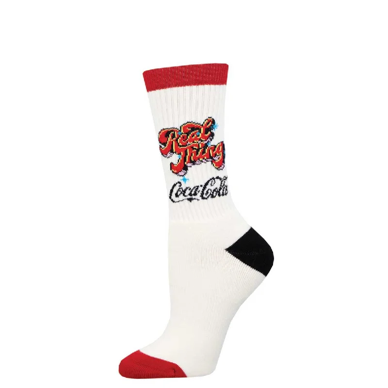 sock uses formal -  Coca-Cola - Real Thing - Active Crew