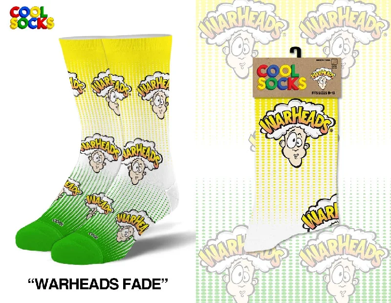 sock durability casual -  Warheads Fade - Mens Crew Folded