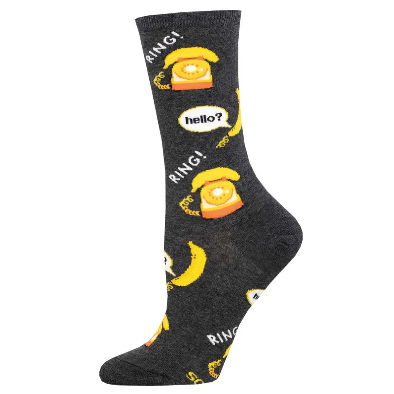 sock sizes winter -  Banana Phone - Cotton Crew