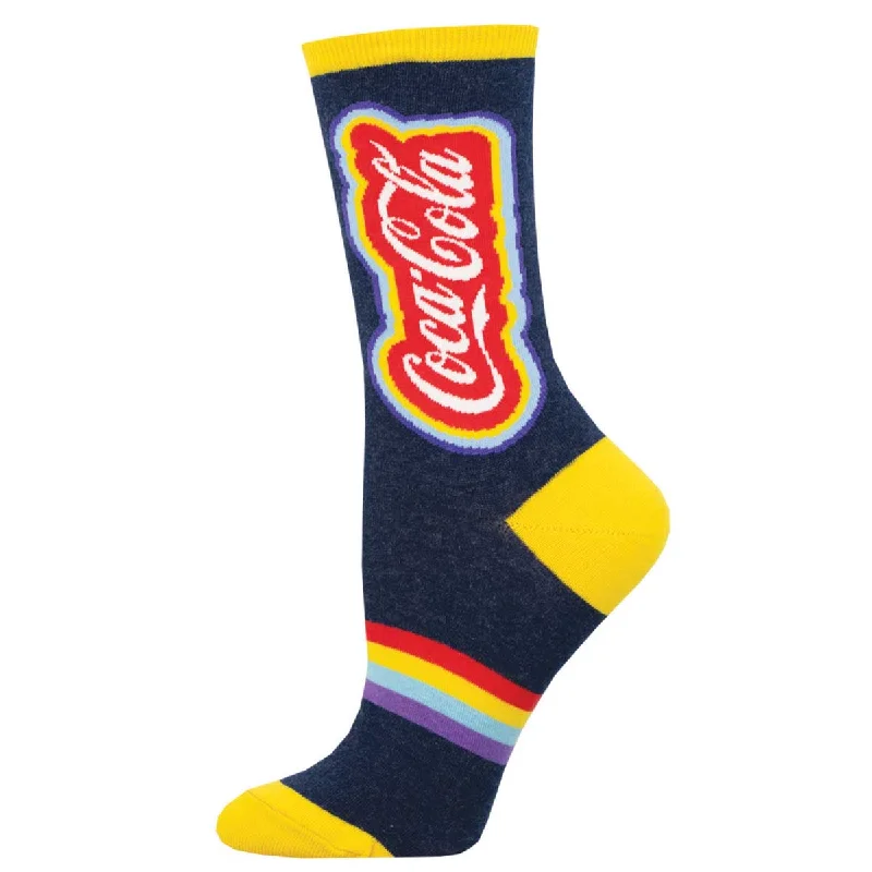 sock drying formal -  Coca-Cola - Rainbow - Cotton Crew