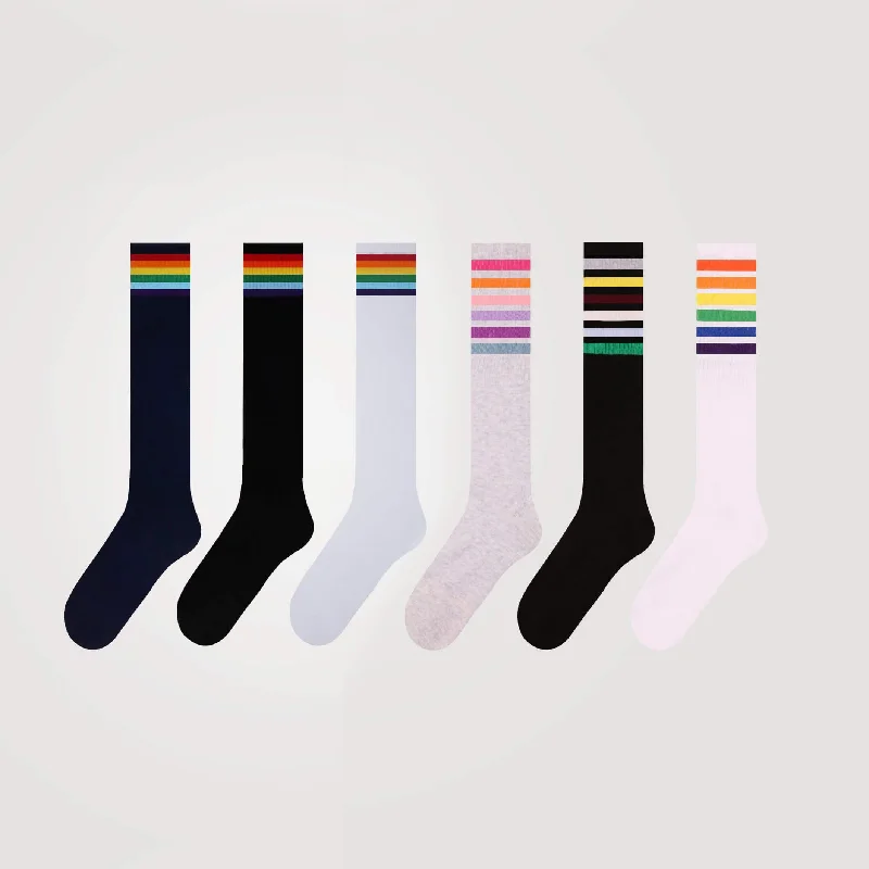 sock sizes formal -  Women's Knee High Black Socks