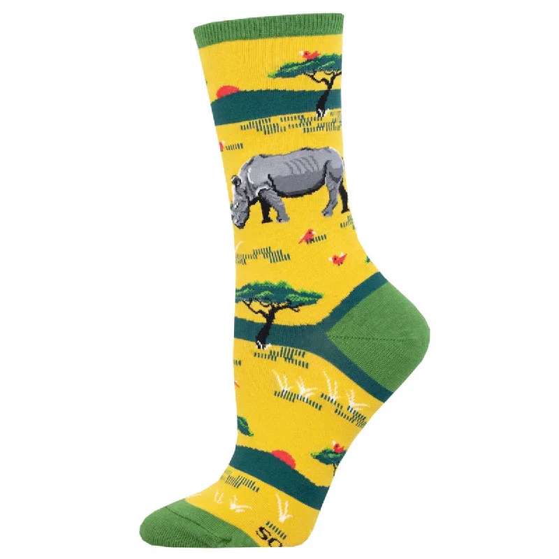 sock codes summer -  Rhinoceros - Cotton Crew