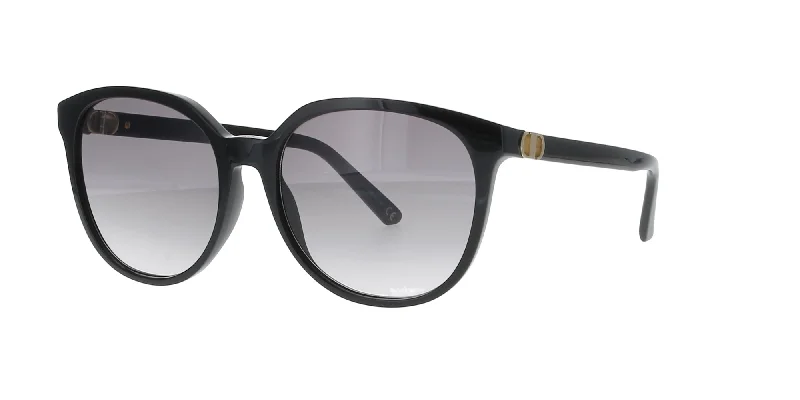 sunglasses for skyscraper vibes -  Black Butterfly Round Dior Sunglasses