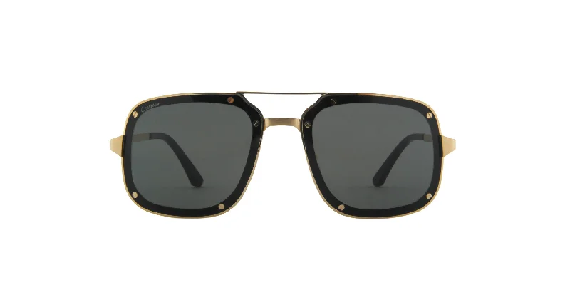 sunglasses with barnwood frames -  Santos De CT0194S Cartier Sunglasses