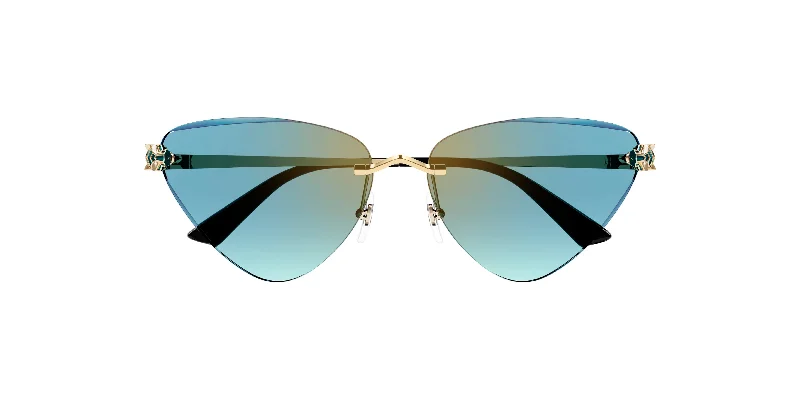 sunglasses for farm life -  Panthère D CT0399S Cartier Sunglasses