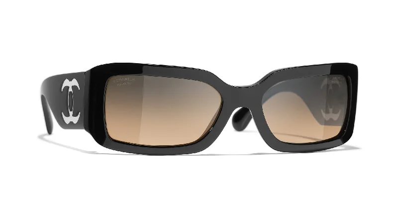 Black/Grey Gradient Brown Polarised