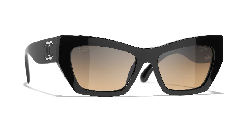 Black/Grey Gradient Brown Polarised