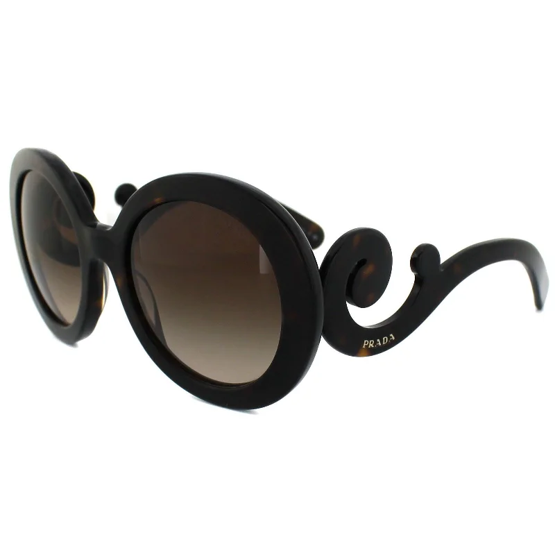 sunglasses with concrete jungle -  Prada SPR 27N 55 Dark Havana Brown