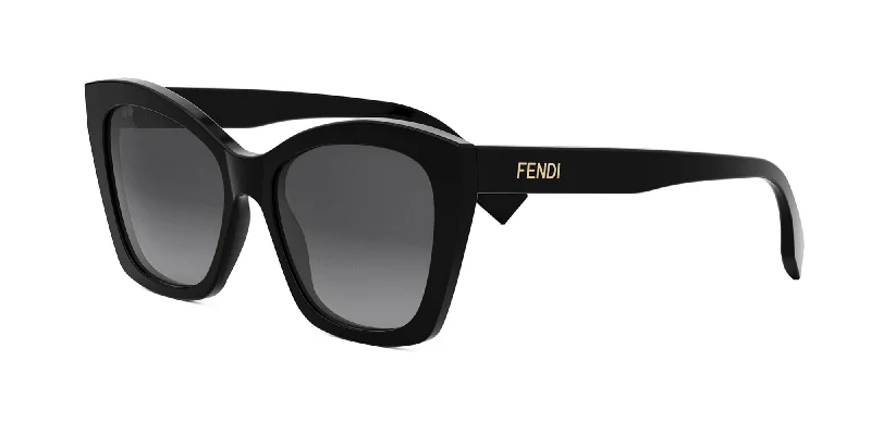 sunglasses with funky frames -  Fendi Lettering FE40151I