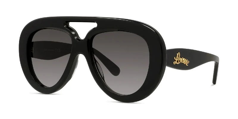 sunglasses for laid-back style -  Loewe Curvy LW40144U