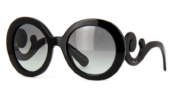 sunglasses with neon nights -  Prada SPR 27N 55 Black