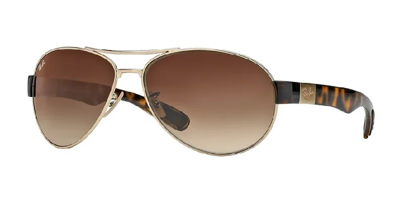 sunglasses with tropical patterns -  Ray-Ban RB3509 001/13