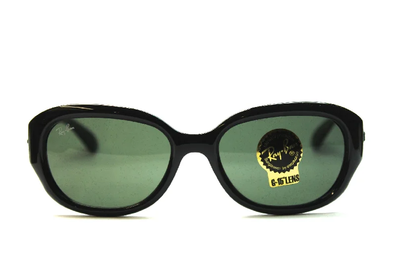 sunglasses with cool-toned lenses -  Ray-Ban RB4198 601