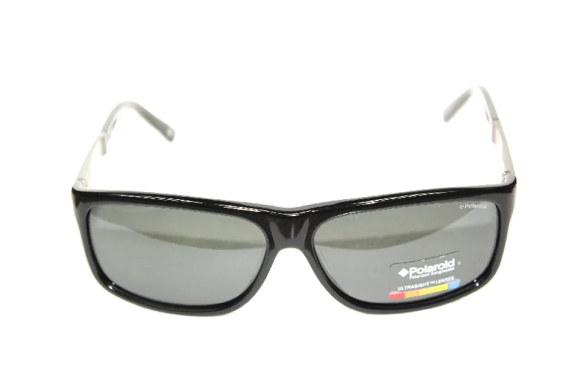 sunglasses for city streets -  Polaroid X8416 A BC5 1T Cat.3 Polarized Black/Silver (59mm) Sunglasses