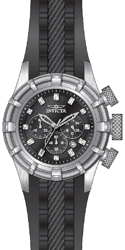 watch with purple dial -  Band For Invicta Bolt  Men 46477