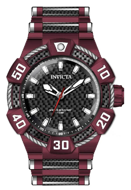 watch with blue strap -  Band For Invicta Bolt  Men 46493