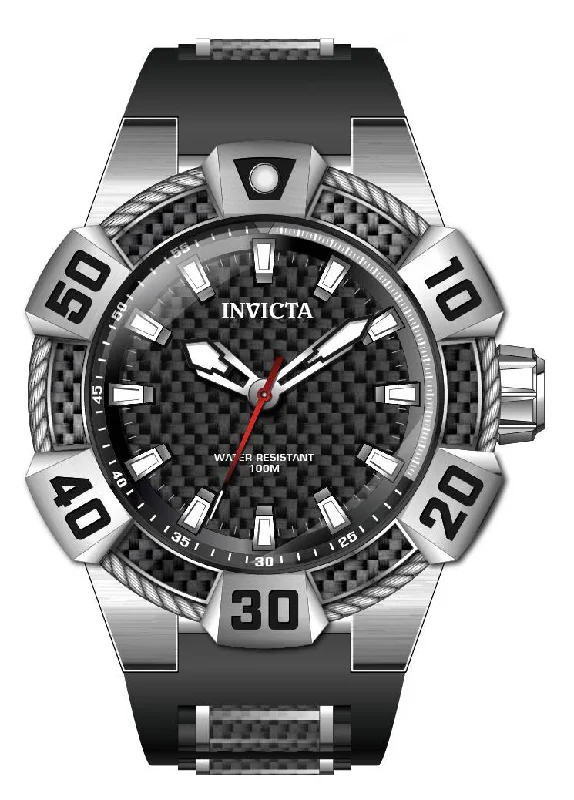 watch with purple strap -  Band For Invicta Bolt  Men 46501