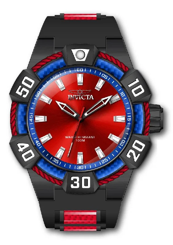 watch with elegant case -  Band For Invicta Bolt  Men 46528