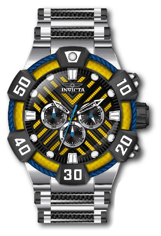 watch with blue mesh -  Band For Invicta Bolt  Men 46530