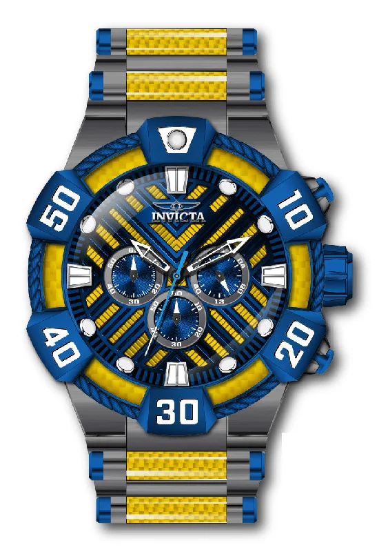 watch with green numerals -  Band For Invicta Bolt  Men 46532