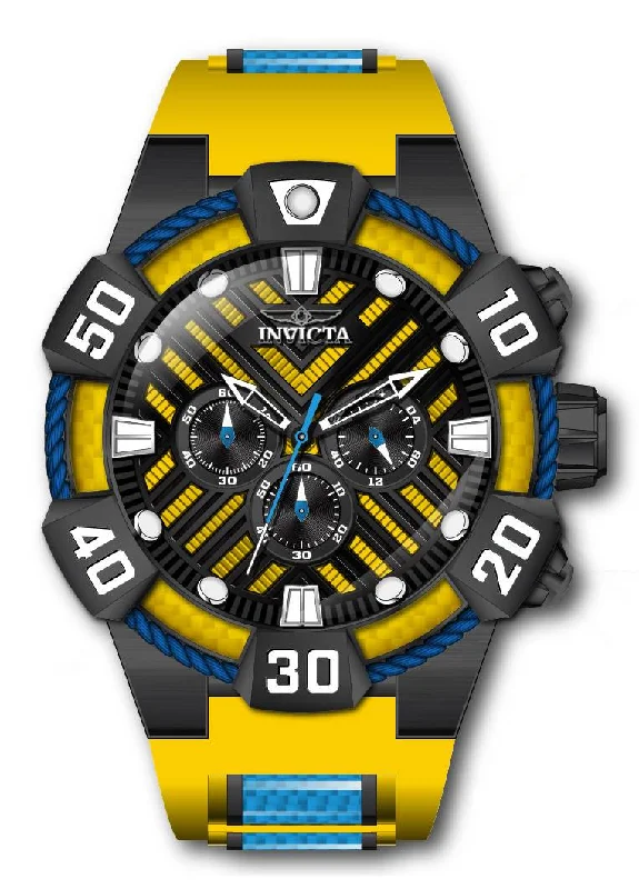 watch with black mesh -  Band For Invicta Bolt  Men 46546