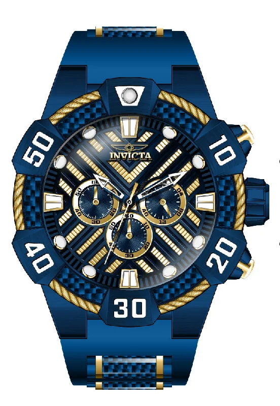 watch with luxury dial -  Band For Invicta Bolt  Men 46554