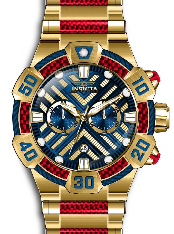 watch with elegant face -  Band For Invicta Bolt  Men 46577