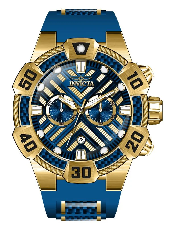 watch with luxury dial -  Band For Invicta Bolt  Men 46582